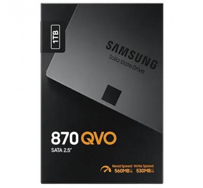 Накопичувач SSD 2.5" 1TB 870 QVO Samsung (MZ-77Q1T0BW)