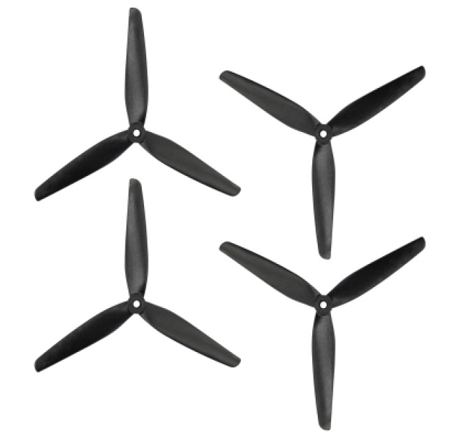 PROP UA Пропелер для дрона PROP UA 10x7x3 GLASS FIBER 2СW+2CCW (CF10х7)