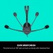Навушники Logitech H110 Stereo Headset with 2*3pin jacks (981-000271)