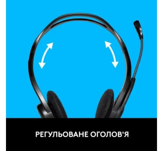 Навушники Logitech PC 960 Stereo Headset USB (981-000100)