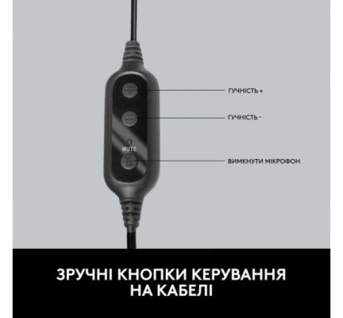 Навушники Logitech PC 960 Stereo Headset USB (981-000100)