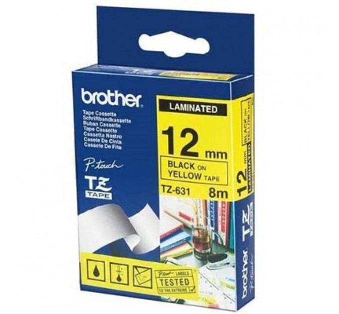 Стрічка для принтера етикеток Brother TZE631