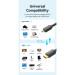 Vention Кабель мультимедійний HDMI to HDMI Micro 3.0m V2.0 4K 60Hz18Gbps HDR Dolby Vention (AGIBI)