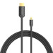 Vention Кабель мультимедійний HDMI to HDMI Micro 3.0m V2.0 4K 60Hz18Gbps HDR Dolby Vention (AGIBI)