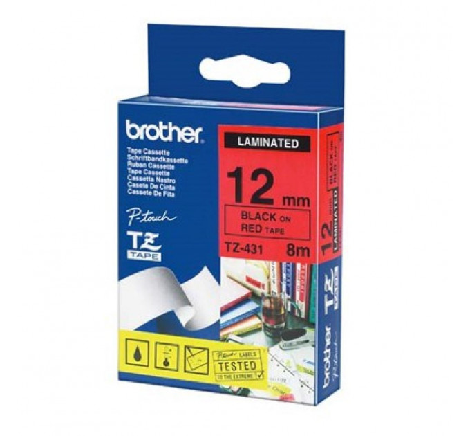 Стрічка для принтера етикеток Brother TZE431