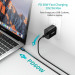 Choetech Дата кабель Кабель USB 2.0 Type-C M-M, 0.5 м,чорний Choetech Choetech (CC0001-V4-PE)