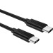 Choetech Дата кабель Кабель USB 2.0 Type-C M-M, 0.5 м,чорний Choetech Choetech (CC0001-V4-PE)