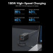 Vention Зарядний пристрій Vention 4xUSB 100W (2xUSB-C+2xUSB-A) PD3.0/QC 3.0/GaN Black (FBSBG-EU)