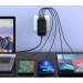 Choetech Зарядний пристрій Choetech 4xUSB 100W PD (2хUSB-C+2хUSB-A) сharger diamond model black (PD6028-BK)