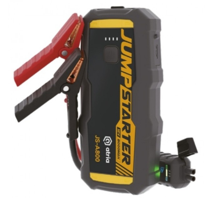 ATRIA Пуско зарядний пристрій Atria 8000mAh 800A QC18W LED ліхтар (JS-A800)