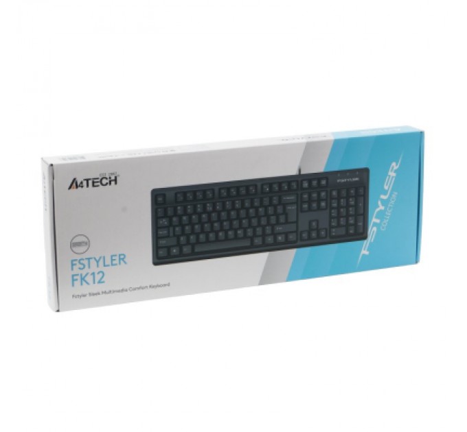A4Tech Клавіатура A4Tech FK12 USB UA Black (4711421003148)