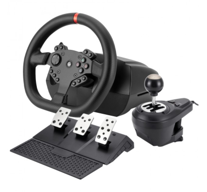 GamePro Кермо GamePro RW070PM з педалями та коробкою передач XBOXONE/PS4/PC (RW070PM)