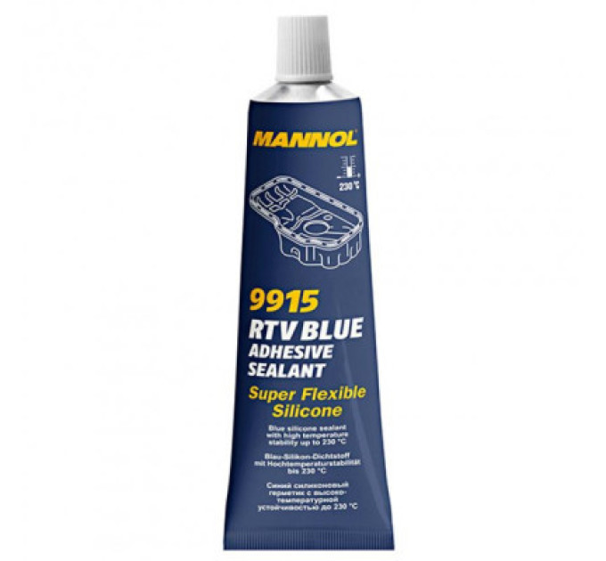 Mannol Герметик автомобільний Mannol RTV Adhesive Sealant Blue 85 гр (9915)