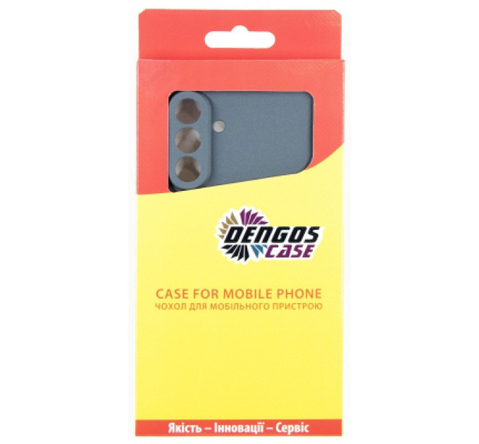 Dengos Чохол до мобільного телефона Dengos Carbon Samsung Galaxy A56 5G (gray) (DG-TPU-CRBN-226)