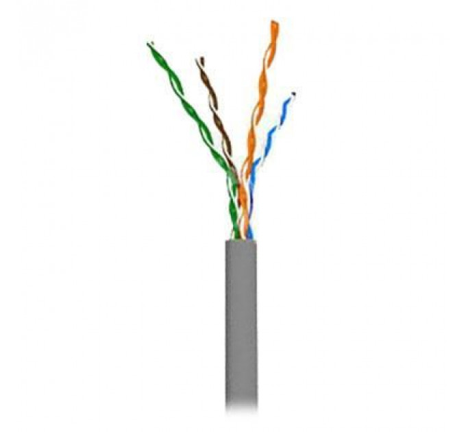 Кабель мережевий Molex UTP 305м, cat 5e, CU, PVC, grey (CAA-00184)