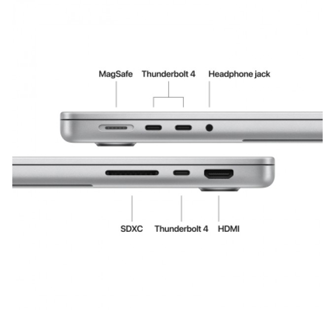 Apple Ноутбук Apple MacBook Pro 14 A3434 M5 Silver (MDE44UA/A)
