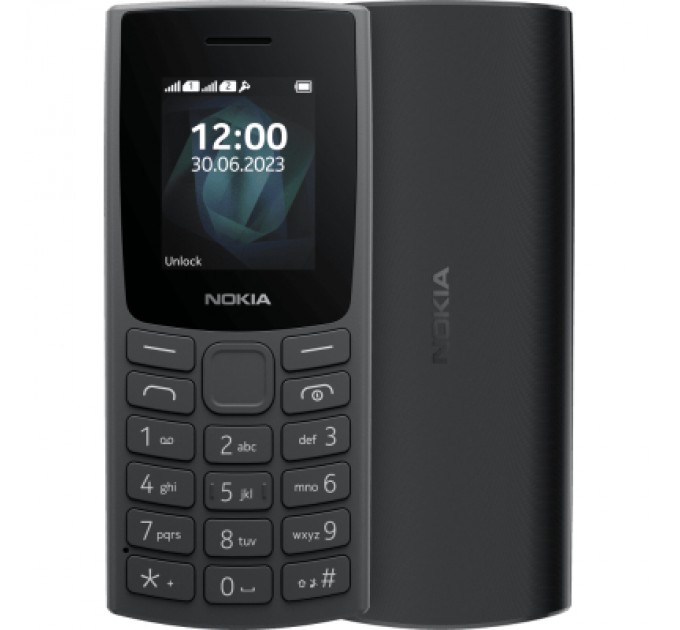 Nokia Мобільний телефон Nokia 105 DS 2023 Charcoal