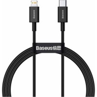 Дата кабель USB-C to Lightning 1.0m 20W Superior Series Black Baseus (CATLYS-A01)
