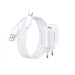 Remax Мережевий зарядний пристрій Remax Kiddy Series 18W White (1USB 2.1 А) + кабель USB Type-C