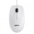Logitech Мишка Logitech B100 White (910-003360)