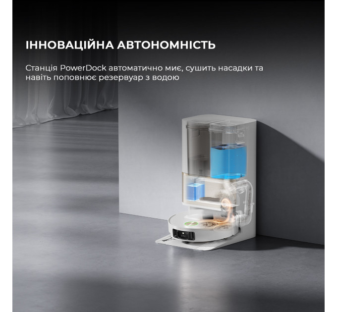 Dreame Робот-пилосос Dreame Bot L50 Pro Ultra White (RLL84CE)