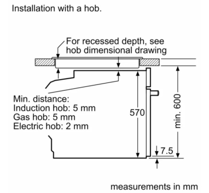 Bosch Духова шафа Bosch HJG852YS0