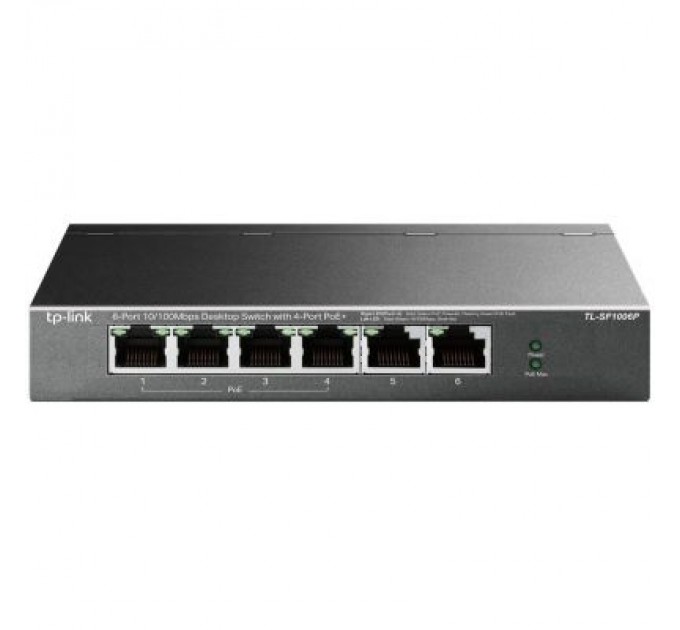 Комутатор мережевий TP-Link TL-SF1006P