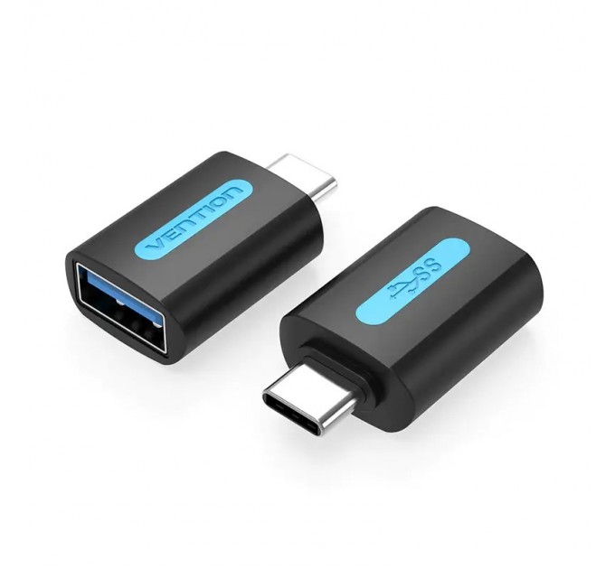 Vention Перехідник Vention USB Type-C - USB V 3.0 (M/F), Black (CDUB0)