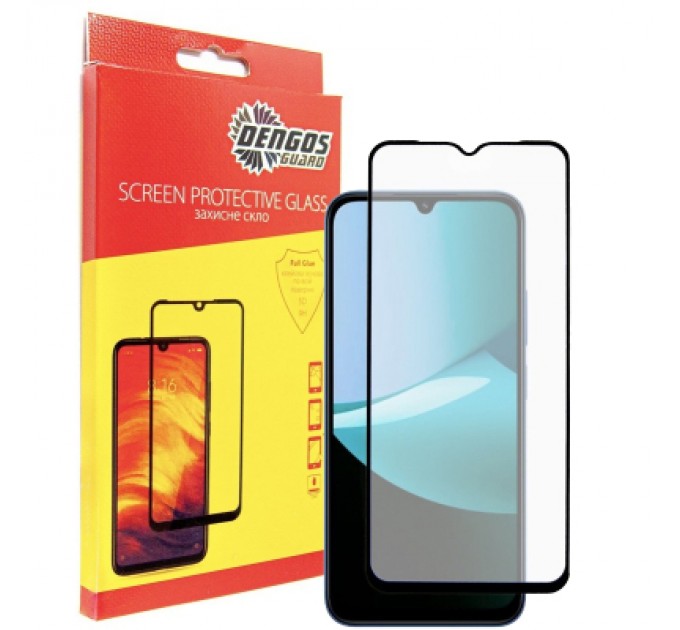 Dengos Скло захисне Dengos Full Glue Xiaomi Redmi 15C Black (TGFG-414)