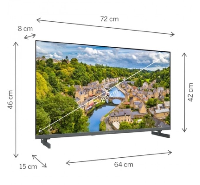 THOMSON Телевізор THOMSON 32FQG3S15C