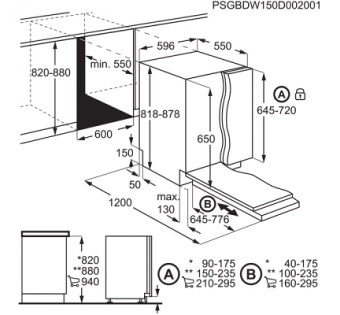 Electrolux Посудомийна машина Electrolux EEA17200L