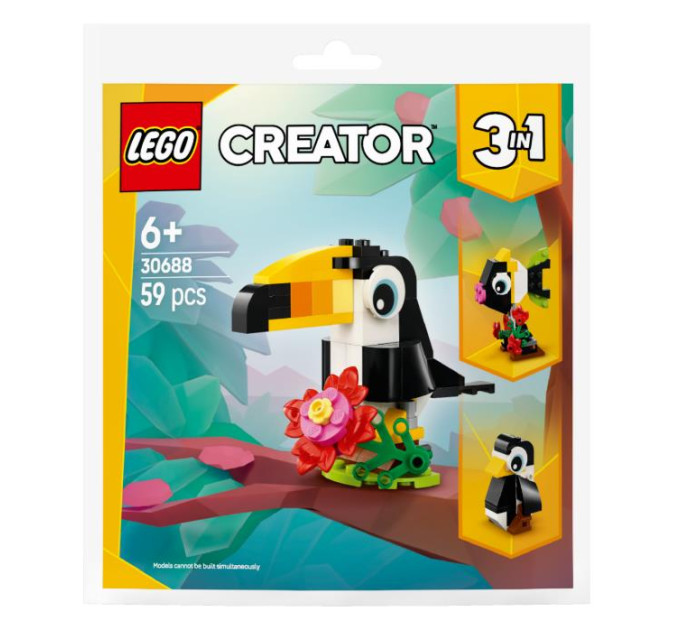 LEGO Конструктор LEGO Creator Тропічний тукан (30688)
