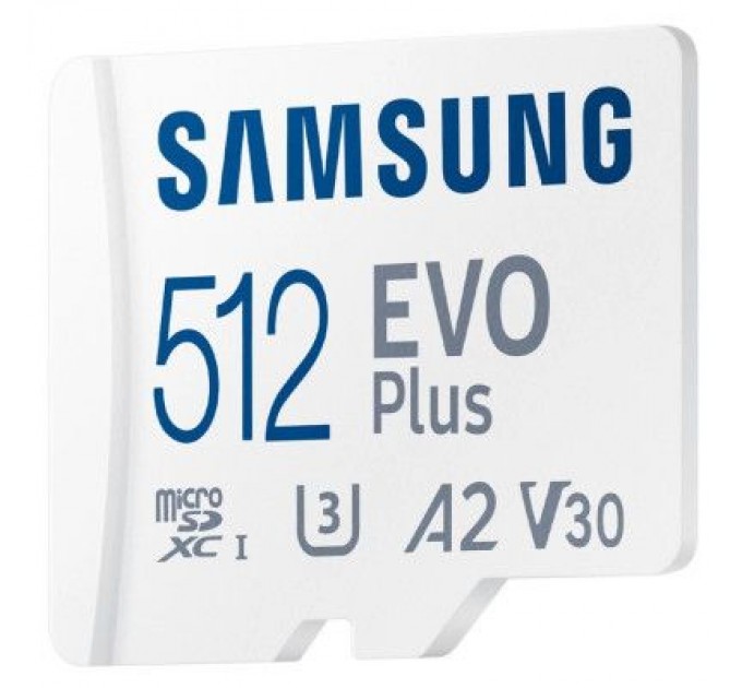 Samsung Карта пам'яті Samsung 512GB microSDXC calss 10 UHS-I V30 EVO (MB-MC512KA/EU)