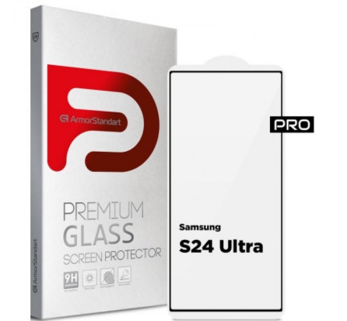 Armorstandart Скло захисне Armorstandart Pro Samsung S24 Ultra Black (ARM72438)