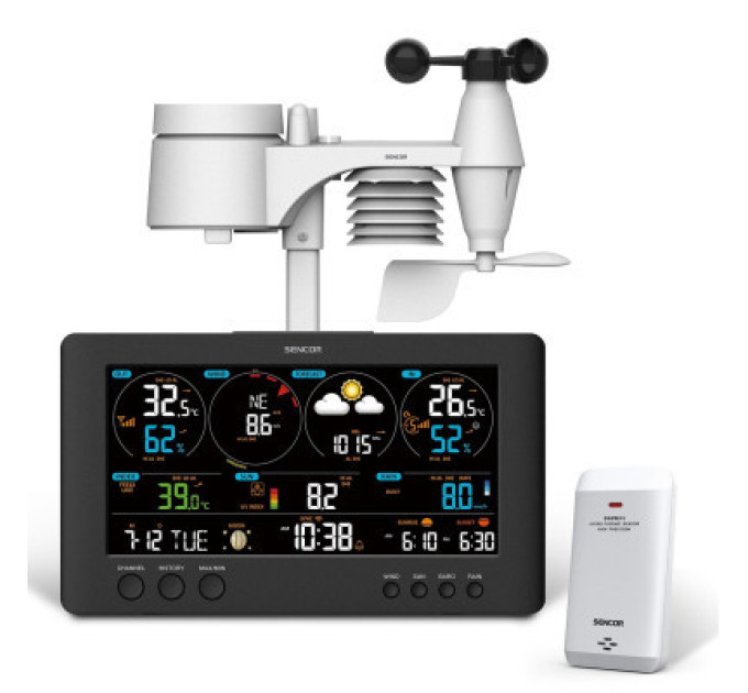 Sencor Метеостанція Sencor SWS12500WIFI