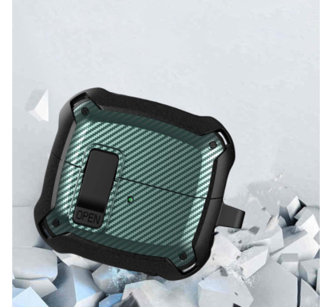 BeCover Чохол для навушників BeCover Protective TPU для Samsung Galaxy Buds 3 Pro Dark Green (712010)
