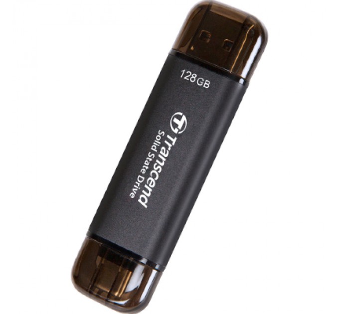 Transcend Накопичувач SSD USB 3.2 128GB Transcend (TS128GESD310C)