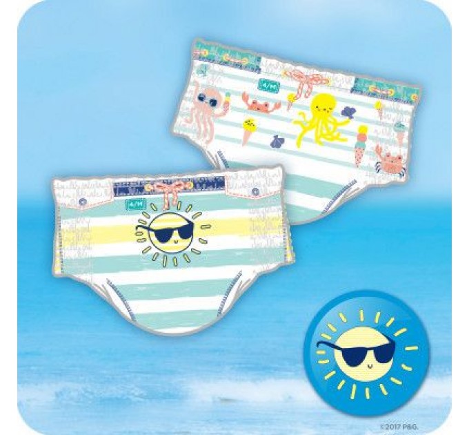 Pampers Підгузки Pampers для плавання Splashers Розмір 3-4 (6-11 кг) 12 шт (8001090698346)