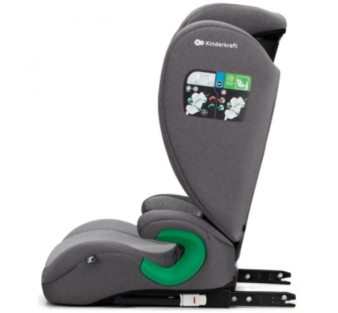 Kinderkraft Автокрісло Kinderkraft Junior Fix 2 i-Size Rocket Grey (KCJUFI20GRY0000) (5902533921577)