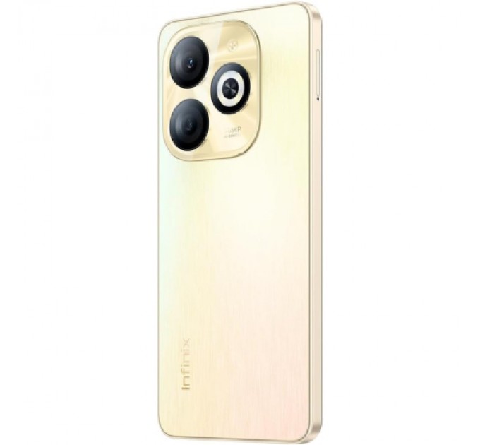 Infinix Мобільний телефон Infinix Smart 8 2/64Gb Shiny Gold (4894947026102)