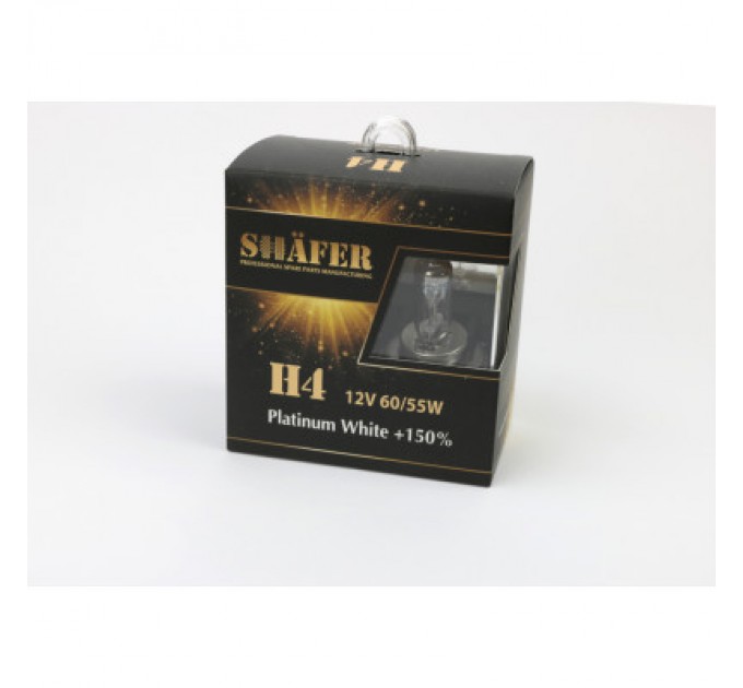 SHAFER Автолампа SHAFER H412V60/55WPlatinumWhite+150 (SL3004P)