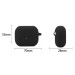 BeCover Чохол для навушників BeCover Silicon для Samsung Galaxy Buds 3 Pro Black (712000)