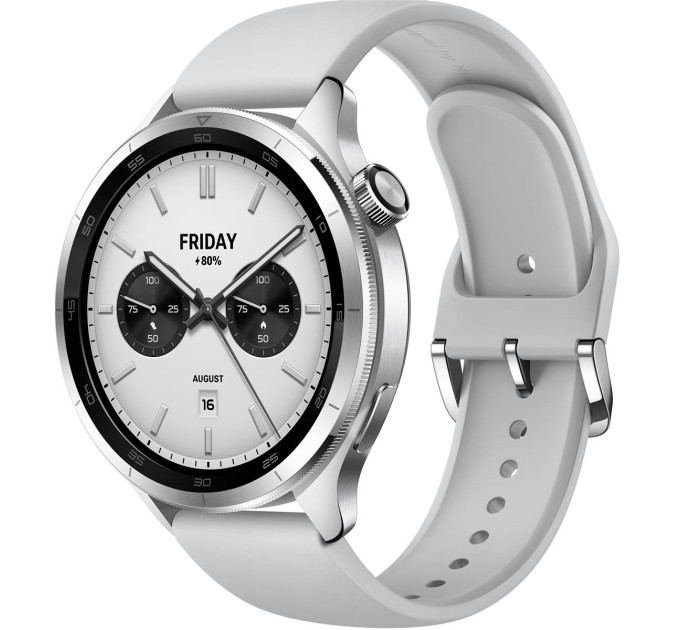 Xiaomi Смарт-годинник Xiaomi Watch S4 Silver (BHR9197GL)