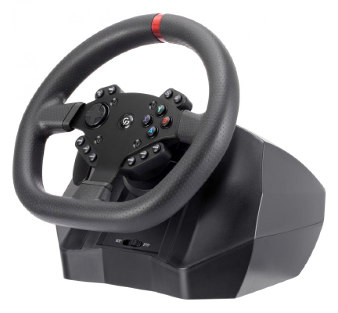 GamePro Кермо GamePro RW575PM з педалями та коробкою передач XBOXONE/PS4/PS3/PC/SWITCH (RW575PM)