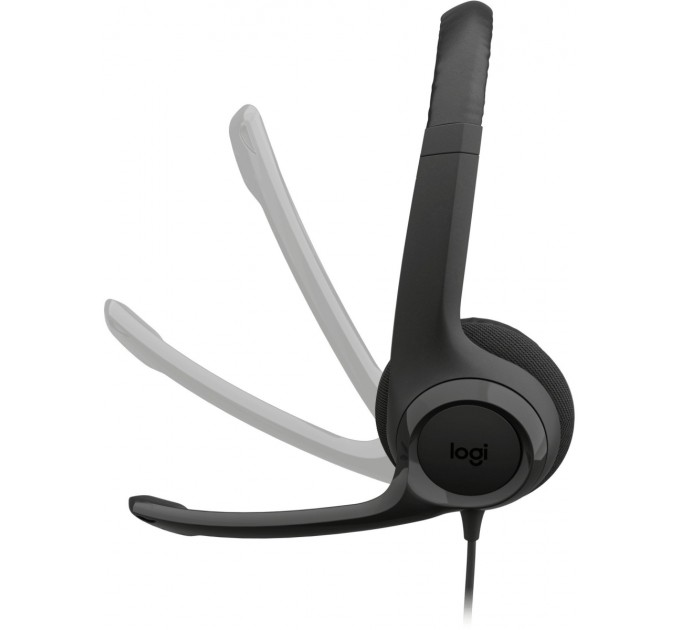 Logitech Гарнітура Logitech H390 USB-C Midnight Black (981-001576)