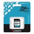 Kingston Карта пам'яті Kingston 256GB SDXC сlass 10 UHS-I U3 V30 Canvas Go Plus G4 (SDG4/256GB)