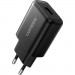 Ugreen Зарядний пристрій Ugreen CD122 18W USB QC 3.0 Charger (Black) (70273)