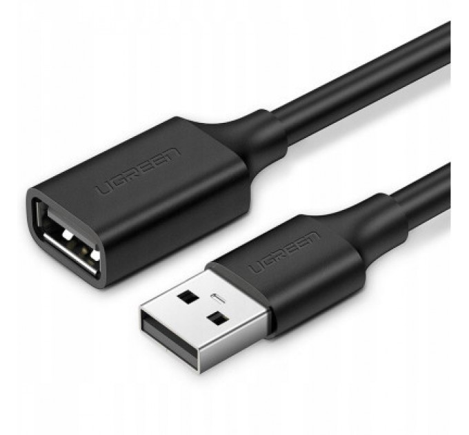 Ugreen Дата кабель USB 2.0 AM/AF 5.0m US103 Black Ugreen (10318)
