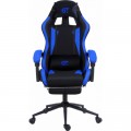 GT Racer Крісло ігрове GT Racer X-2324 Black/Blue (X-2324 Fabric Black/Blue)