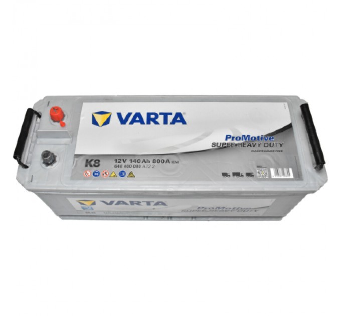 Varta Акумулятор автомобільний Varta ProMotive 140Ah бокова(+/-) (800EN) K8 з нижн. бурт (640400080)